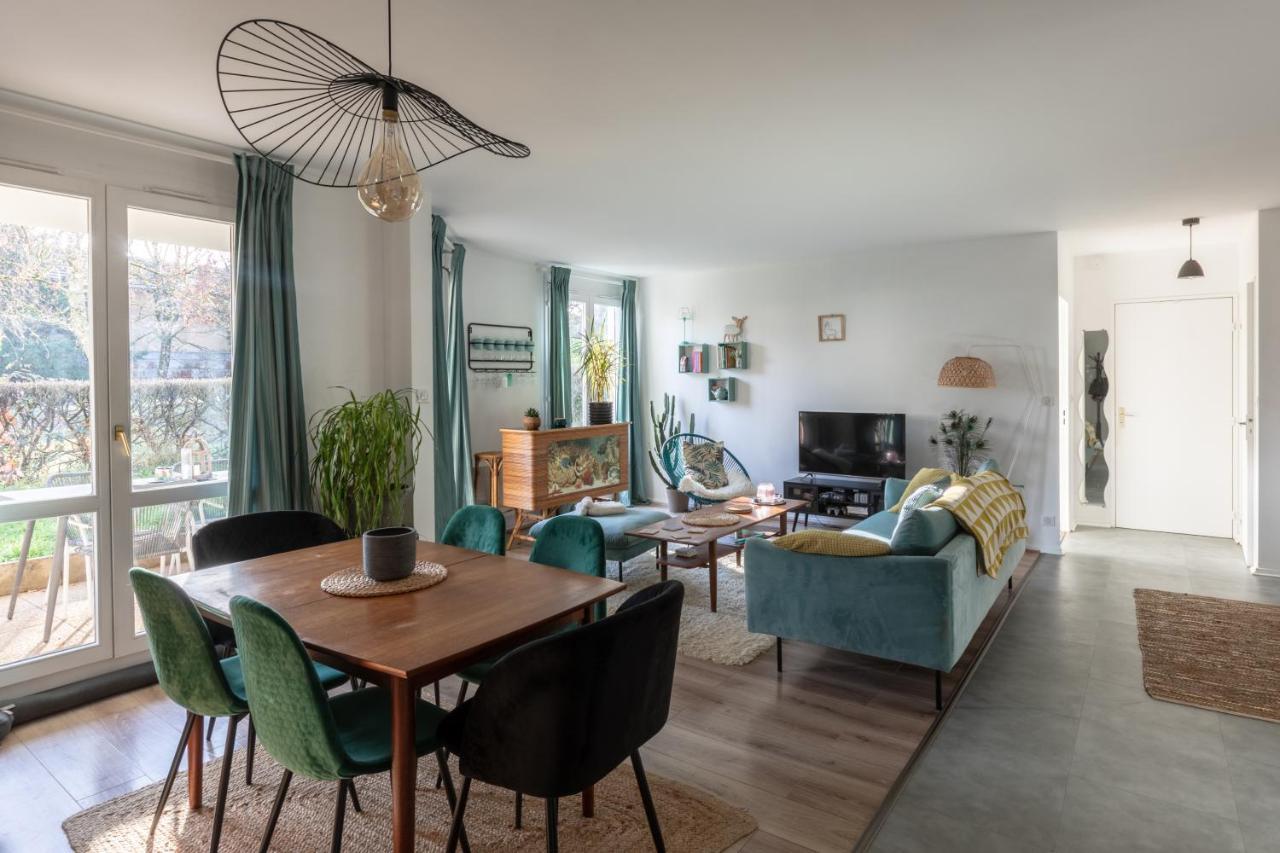בסאנקון T3 Calme - Ideal Famille & Pros - Parking - Jardin - Wifi - Netflix מראה חיצוני תמונה