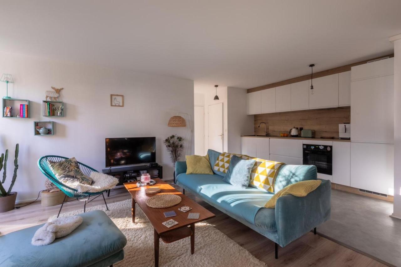 בסאנקון T3 Calme - Ideal Famille & Pros - Parking - Jardin - Wifi - Netflix מראה חיצוני תמונה